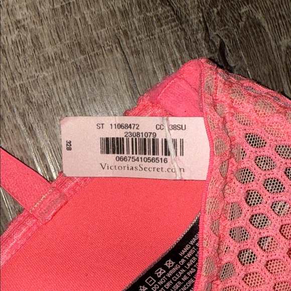 Victoria's Secret Neon Pink Lace Bustier - Picture 3 of 4